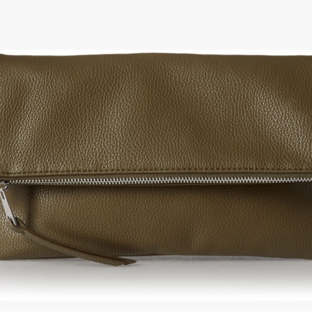 NWT The Drop Southampton Zipper Foldover Clutch
